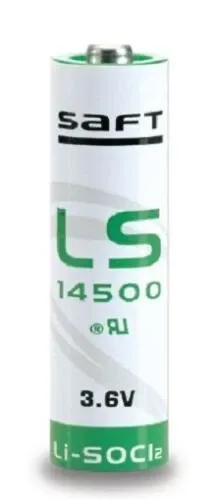 بطارية ليثيوم سافت LS14500 مقاس AA بأطراف لحام 3.6 فولت